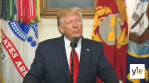 Presidentti Trumpin tiedotustilaisuus iskusta Isis-johtajaa vastaan: 27.10.2019 17.06