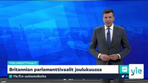 Yle Uutiset klo 7.30: 30.10.2019 07.44