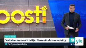 Yle Uutiset klo 9.00: 18.11.2019 09.27