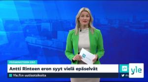 Yle Uutiset klo 9.00: 04.12.2019 09.19