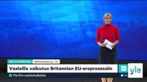 Yle Uutiset klo 9.00: 12.12.2019 09.30