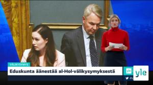 Yle Uutiset klo 7.30: 18.12.2019 08.16