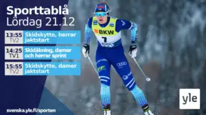 Världscupen på skidor, sprint (svenskt referat): 21.12.2019 16.25