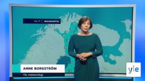 Sääennuste klo 18 (S): 27.01.2020 18.29