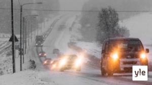 Etelä-Suomen hiihtolomalaiset ovat lähteneet etsimään lunta Lapista: 18.02.2020 11.04