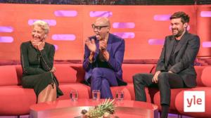 Vieraat: Dame Helen Mirren, RuPaul, Jack Whitehall, Simon Reeve ja Alphabeat: 14.03.2020 06.00