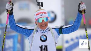 Världscupen i skidskytte, damernas jaktstart (svenskt referat): 14.03.2020 17.59