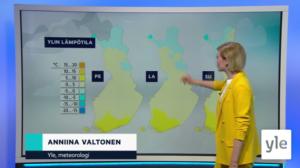 Sääennuste klo 18: 09.04.2020 18.34