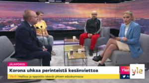 "Tässä ollaan valmiita maksamaan siitä että se öljyrekka lähteekin pois": 21.04.2020 08.09