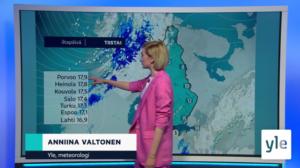 Sääennuste klo 18.00: 05.05.2020 18.35
