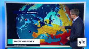 Sääennuste klo 18.00: 18.05.2020 18.40
