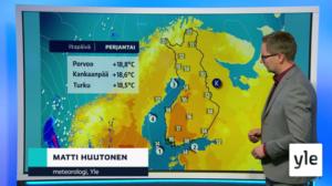 Sääennuste klo 18.00: 22.05.2020 18.30