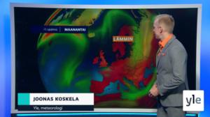 Sääennuste klo 18: 30.05.2020 19.08