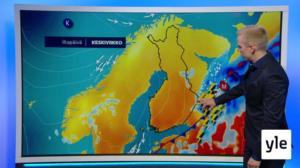 Sääennuste klo 18.00 (S): 09.06.2020 18.30