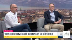 Valkokaulustyöläisiä lähitöihin. Yritykset haluavat tehoja ilman riskejä. Suojamaskien käyttö. Nopeat talouden käänteet yllättävät: 04.08.2020 08.10