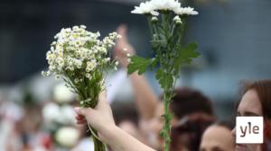 Ihmisketju Vilnasta Valko-Venäjän rajalle: 23.08.2020 19.20