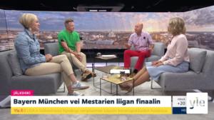 Mestarien liigan finaali, Olympiastadionin remontti, jääkiekkoväen Valko-Venäjä-kommentit ja NHL: 24.08.2020 08.00