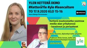 Ylen Ketterä demo 5/2020: 17.09.2020 16.15