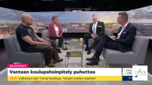 Kouluväkivalta. Sauli Niinistö. Kasvomaskit. Matkailuyrittäjät.: 25.09.2020 08.27