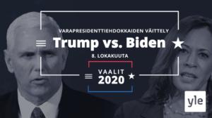 Varapresidenttiehdokkaiden vaaliväittely suomeksi tekstitettynä: 08.10.2020 12.02