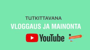 Mokasiko media - mieti itse!: Youtube ja piilomainonta?: 28.11.2017 07.20