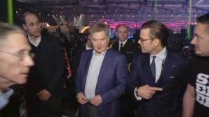 Presidentti ja kuninkaallisia vieraita Slushissa: 30.11.2017 13.08