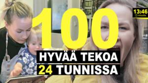 Kioski trending: Ehtiikö 24 tunnissa tehdä 100 hyvää asiaa?: 06.12.2017 10.17