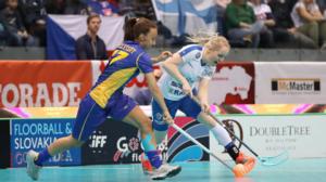 Salibandyn naisten MM: Loppuottelu SWE - FIN: 09.12.2017 17.46
