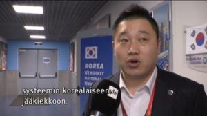Urheilujuttuja: Etelä-Korean jääkiekossa tavoitteet korkealla: 15.12.2017 15.21
