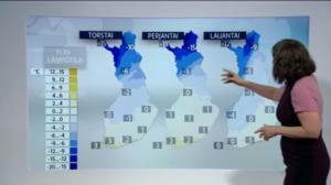 Sääennusteita: Sääennuste 18 (S): 03.01.2018 18.28