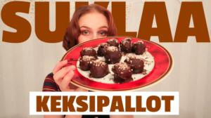 Summeri: VEGAANISET SUKLAAKEKSIPALLOT: 17.01.2018 15.00