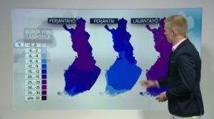 Sää: Sääennuste klo 18 (S): 22.02.2018 18.25