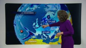 Sää: Sääennuste klo 18 (S): 25.02.2018 18.32