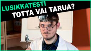 Kioski trending: Onko peljätty "lusikkatesti" vain urbaani legenda? (S): 12.03.2018 14.27