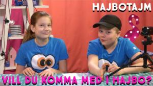 Hajbotajm: Vill du delta i Hajbo med din YouTube-kanal? (S): 14.03.2018 19.12