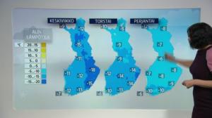 Sää: Sääennuste klo 18 (S): 27.03.2018 18.36