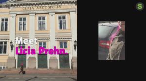 Getting around Pori with Licia Prehn, who is blind (S): 20.04.2018 12.47
