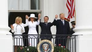 Presidentit Trump ja Macron tapaavat Washingtonissa: 24.04.2018 20.38