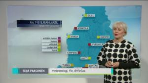 Sääennuste klo 9.00 (S): 25.04.2018 09.27