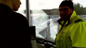 Lokalt live: Årets första broöppning i Hästnässundet i Helsingfors: 04.05.2018 07.42