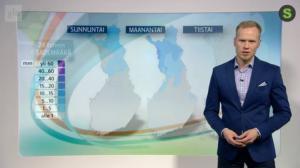 Sää: Sääennuste klo 1800 (S): 05.05.2018 18.13