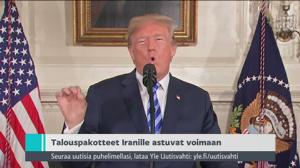 Yle Uutiset klo 9.00: 09.05.2018 09.41