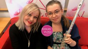 Huilisti Heta Aho ei esiinny ilman huulipunaa (S): 17.05.2018 11.11