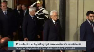 Yle Uutiset klo 9.00: 28.05.2018 09.24