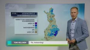 Sääennuste klo 1800 (S): 07.06.2018 18.51
