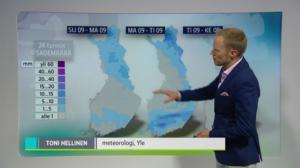 Sääennuste klo 18 (S): 09.06.2018 18.30