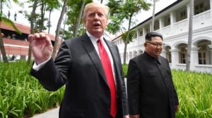 Mistä Trump ja Kim sopivat? Katso suora lähetys Trumpin tiedotustilaisuudesta: 12.06.2018 09.59