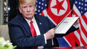 Mistä Trump ja Kim sopivat? Lähetys Trumpin tiedotustilaisuudesta: 12.06.2018 12.23