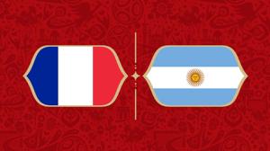 Neljännesvälierä : FRA - ARG: 30.06.2018 19.15