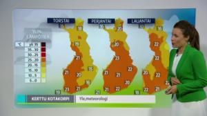 Sääennuste klo 18: 04.07.2018 18.55